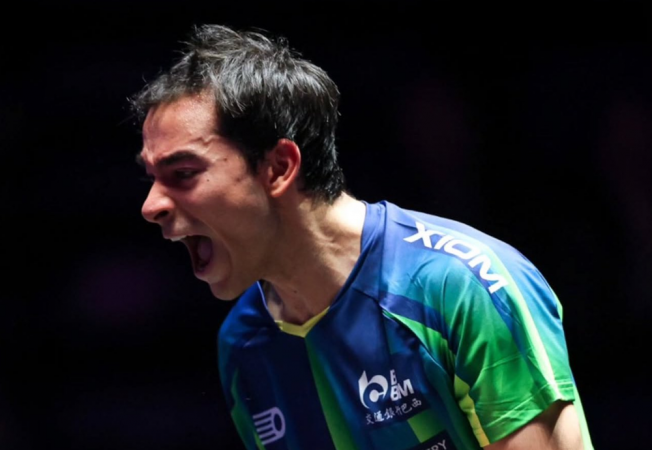 Hugo Calderano arrasa nigeriano, avança às quartas do Mundial no Catar e pode ter revanche olímpica